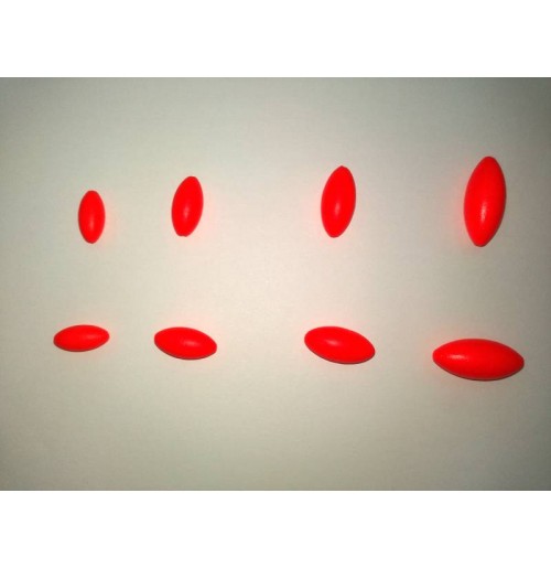 FLOAT OVAL fluo/red